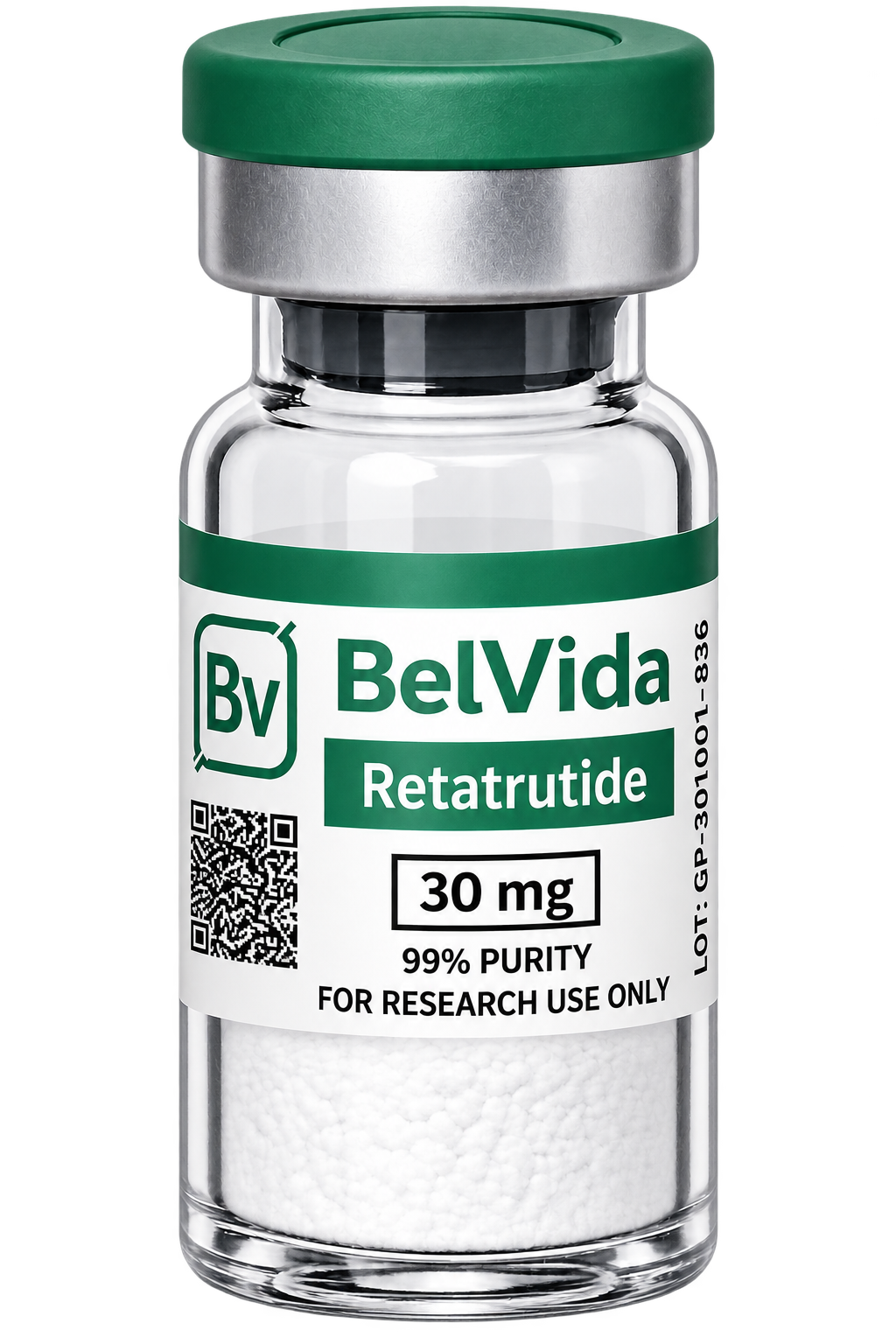 BelVida Retatrutide product vial