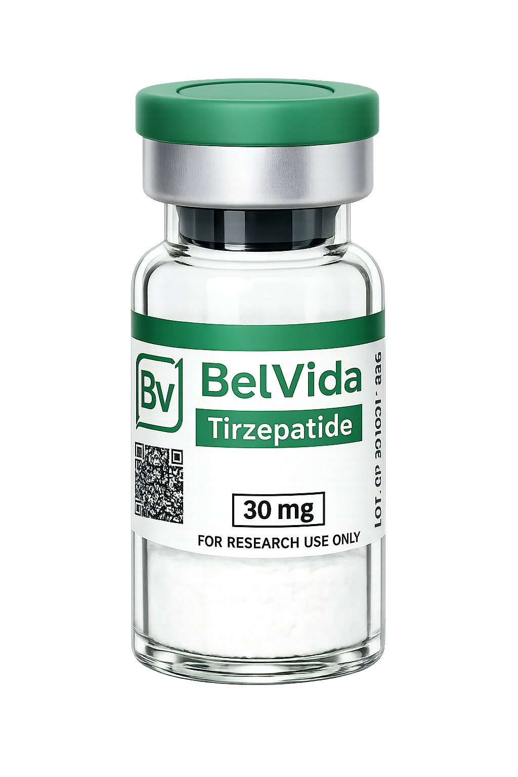 BelVida Tirzepatide product vial